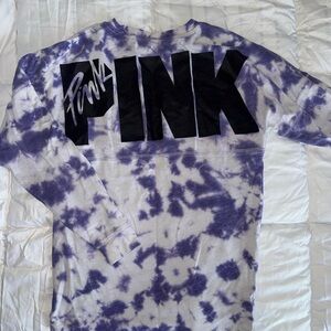 Purple Tie-Dye Men Shirt